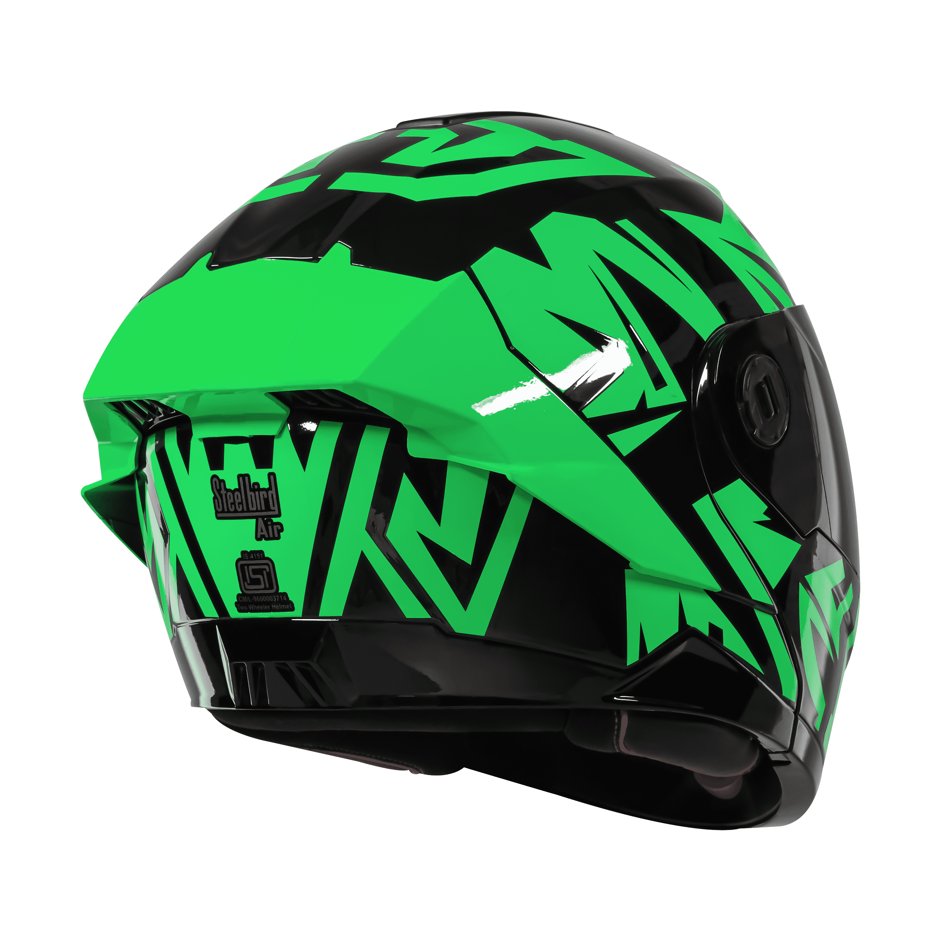 SBA-8 ISS WARRIOR MT BLACK WITH GREEN